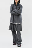 (W) Kyo Pleats Skirt Pants