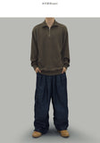Union Half Knit Zip-up