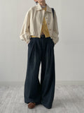 Lilia Cotton Crop Blouson