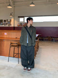 Patch Work Shirt Jacket