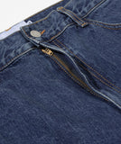 SIDE CHECK RELAXED DENIM PANTS