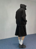Bermuda Parts 6 Long Wide Half Sweatpants