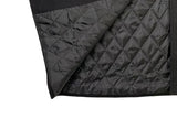 Naren High Neck Quilted Wool Belt Long Coat