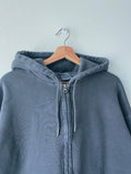 Vintage Dying Hood Zip-Up