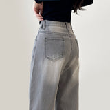 Cats Denim Wide Pants