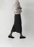 Luca Wool Pintuck Skirt