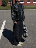 Muir minimal pocket leather jacket