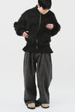Papa Striped Wool Pants