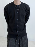 Bokasi round neck minimal cardigan
