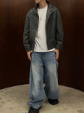 Vintage Crack Suede Jacket
