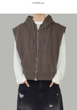 Cos Pigment Hooded Vest