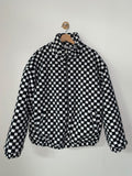 Checker Fleece Quilted Jumper