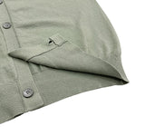 Ocean Cashmere V-neck Cardigan
