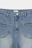 Warp Pocket Wide Denim