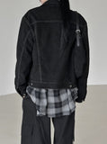 Het Suede Trucker Jacket