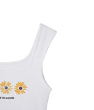 DAISY BRUSH SLEEVELESS