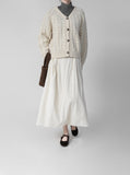 Olly Shetland Wool Cable Cardigan