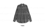 RAW EDGE CHECK SHIRT