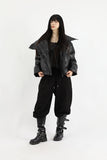 Bio strap long leather boots