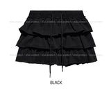 Churu Tiered Cutting Skirt Pants