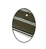 STRIPED COLLAR KNIT