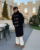 Sand Wool Steady Duffle Coat