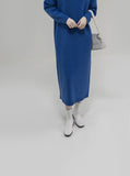 [Premium] Wool Back Turtleneck One Piece