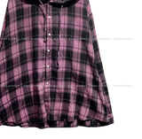 Lenni Check Over Hooded Shirt
