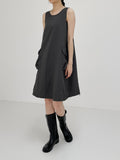 Cargo Pumpkin Sleeveless One Piece