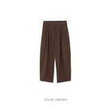 Set Twill Balloon Trousers