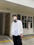 Glossy Nylon Windbreaker