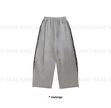 CHECK BLOCK SWEATPANTS