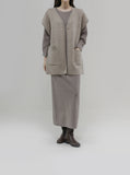 Elly Double Layer Wool Vest