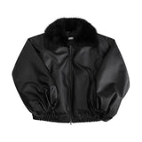 Cledor Balloon Leather Jumper