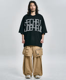 Pocket Layered Oversized Cotton Pants