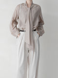 Berlin Tie Blouse