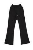 Cotton Bootcut Slim Pants