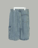 Cyven Cargo Bermuda Denim Pants