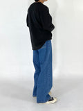 Wide fit real wide denim jeans