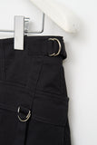 (W) Eight Strap Cargo Skirt