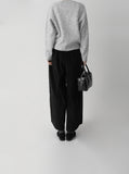Boca Saddle Round Knit