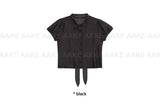 TIE SHEER SHIRT