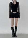 Ruben See-through Cardigan