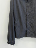 Nylon Thin Over Button Jacket