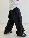 Nylon Line Maxi Snap Pants (botton)