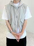 KIKO hooded vest (ZIP-UP)