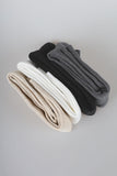Della ribbed knee socks