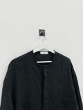 S/S Linen Hidden Button Light Shirt