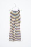 (W) Dance Striped Bootscut Pants