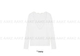 DEEP V-LACE LONGSLEEVE